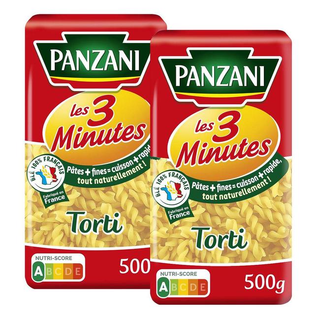 2050000115233 - Panzani - Pâtes Torti Cuisson Rapide 3 minutes