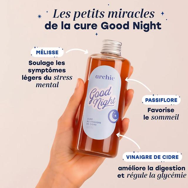 3770018305233 - Archie - Vinaigre de cidre Bio - Cure Soir Good Night