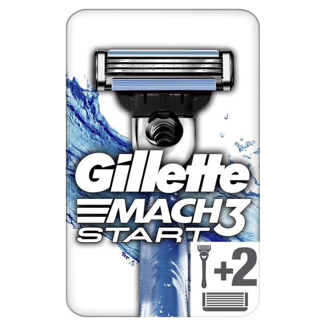 7702018436033 - Gillette Mach3 - Rasoir Mach3 fourni avec une lame
