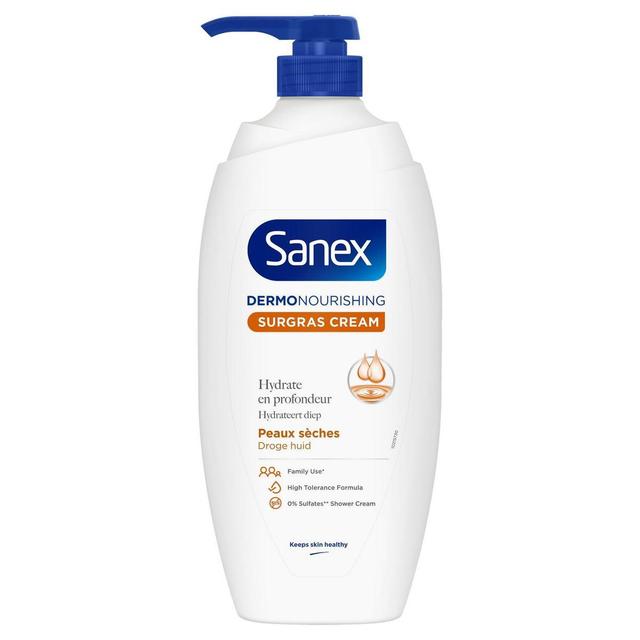 8718951566033 - Sanex - Crème de Douche Hydratant