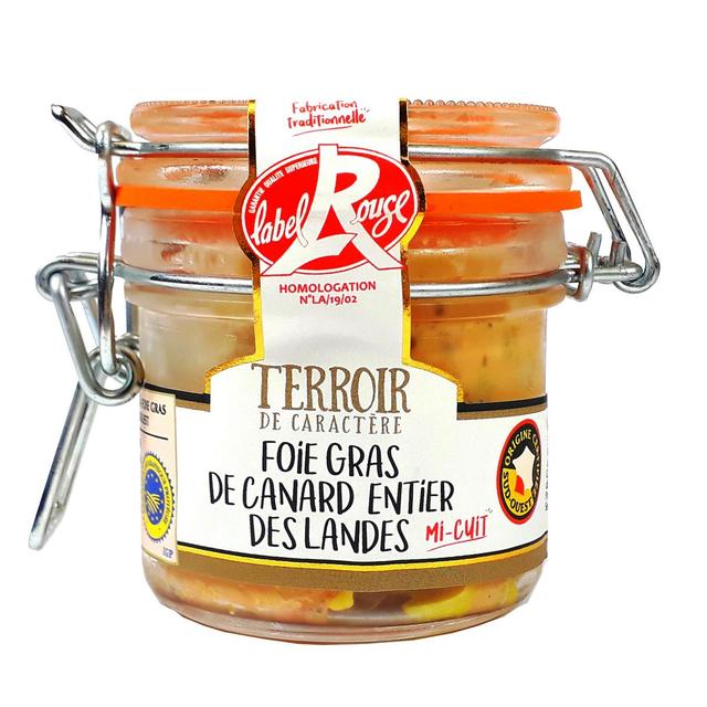 3356650006433 - Terroir de Caractère - Foie Gras de Canard Entier mi-cuit IGP Label Rouge