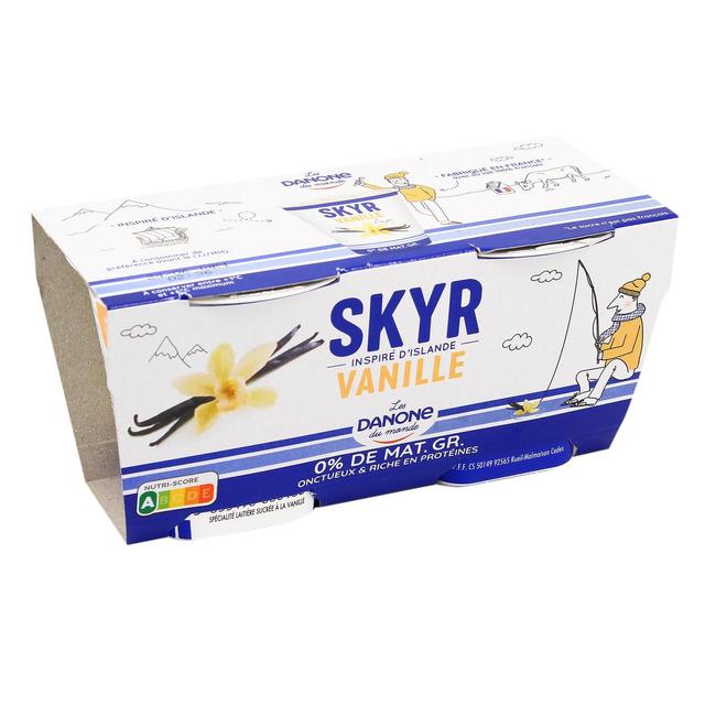 3033491916533 - Les Danone Du Monde - Skyr Vanille 0%mg