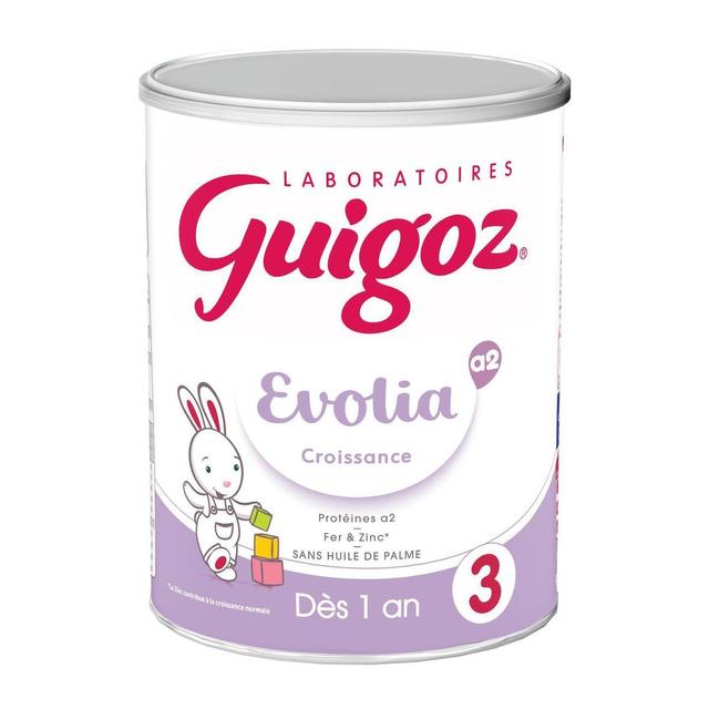 7613038317533 - Guigoz - Lait de Croissance Evolia 3ème âge en Poudre, Dès 12 mois