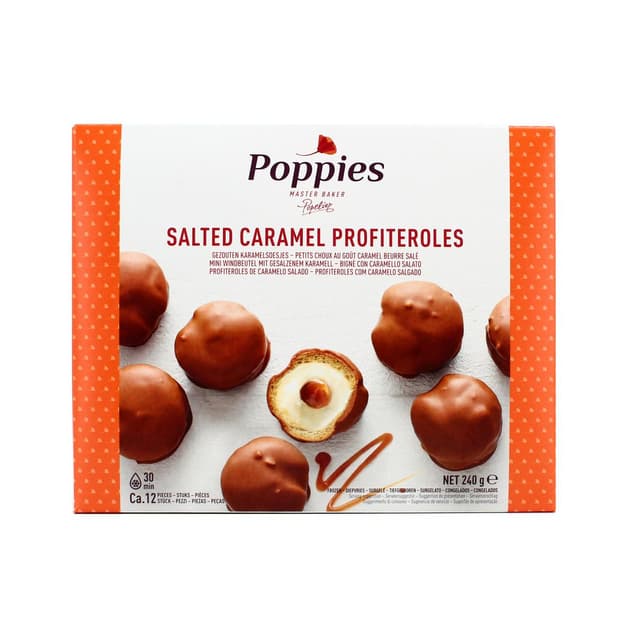 5411823867933 - Poppies - Choux Fourrés Caramel