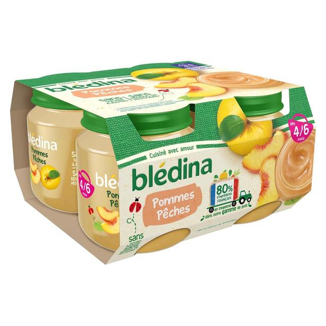 3041091678133 - Blédina - Pommes Pêches Pot Bébé Dès 4 mois