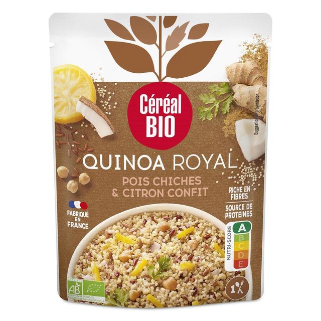 3175681248533 - Céréal Bio - Quinoa Royal Pois Chiches et Citron Confit Vegan Bio