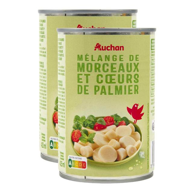 2050000409233 - Auchan - Coeurs de palmier en morceaux spécial salade