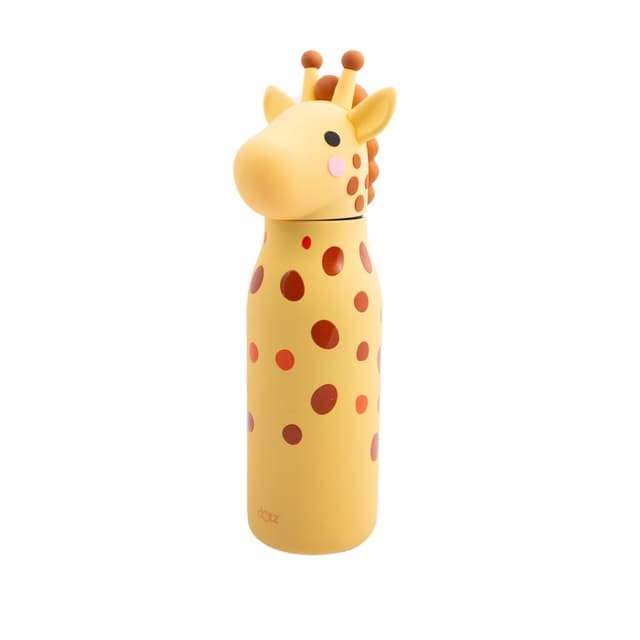 5404035729533 - Dotz - Bouteille en acier inoxydable à double paroi avec paille en silicone Pipa