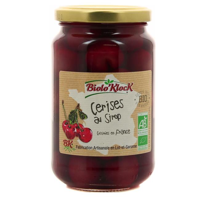 3560000720034 - Biolo'Klock - Cerises au sirop bio