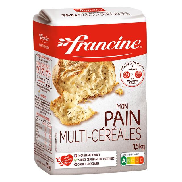 3068111450234 - Francine - Farine Pain multi-céréales
