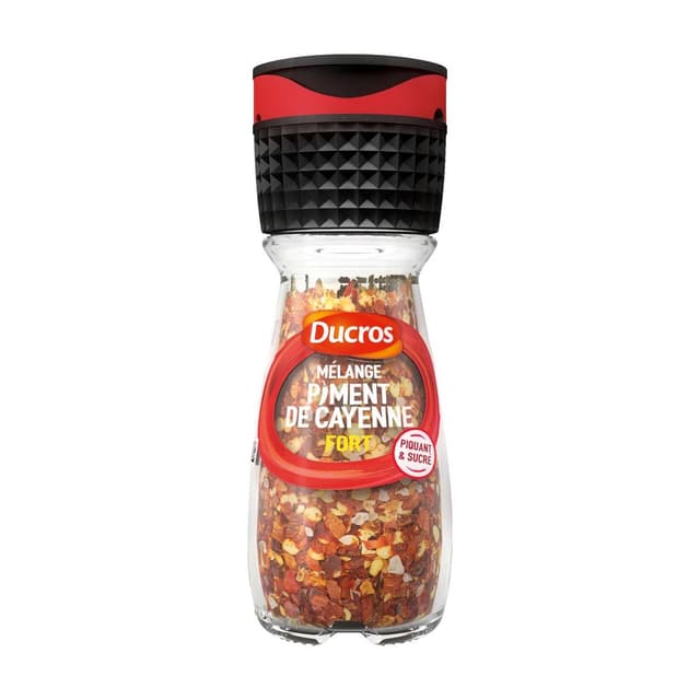 3166296600434 - Ducros - Moulin Piment de Cayenne Fort
