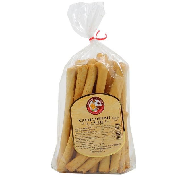 8055002331234 - I Sapori Di Una Volta - Grissini artisanaux à l'huile d'olive