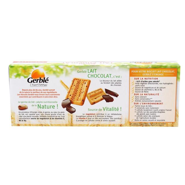 3175680011534 - Gerblé Vitalité - 20 Biscuits Lait Chocolat