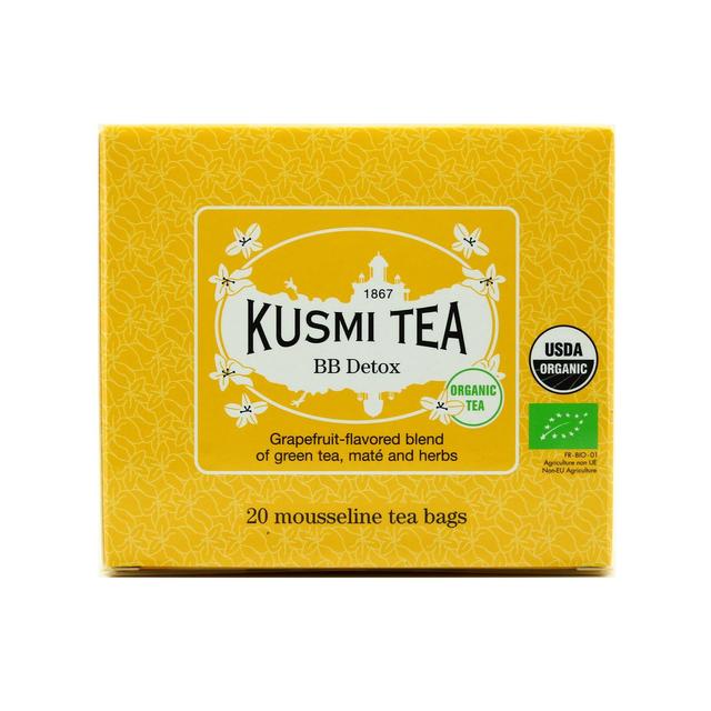 3585810092034 - Kusmi Tea - Thé BB detox bio - Etui sachets mousseline 40g