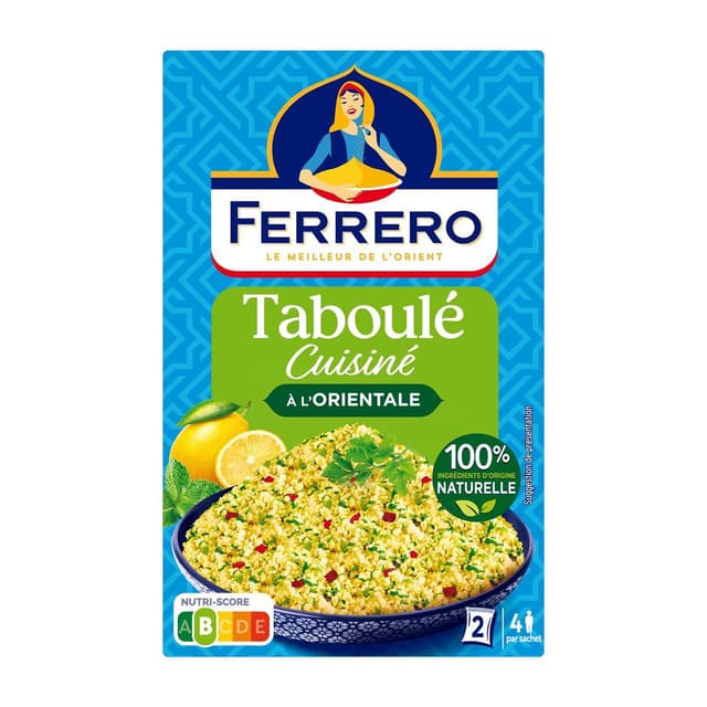 3038359012334 - Ferrero - Taboulé cuisiné à l'Orientale en sachet