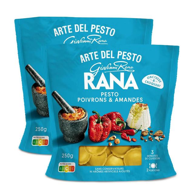 2050000392634 - Giovanni Rana - Raviolis Frais Pesto Poivron & Amandes