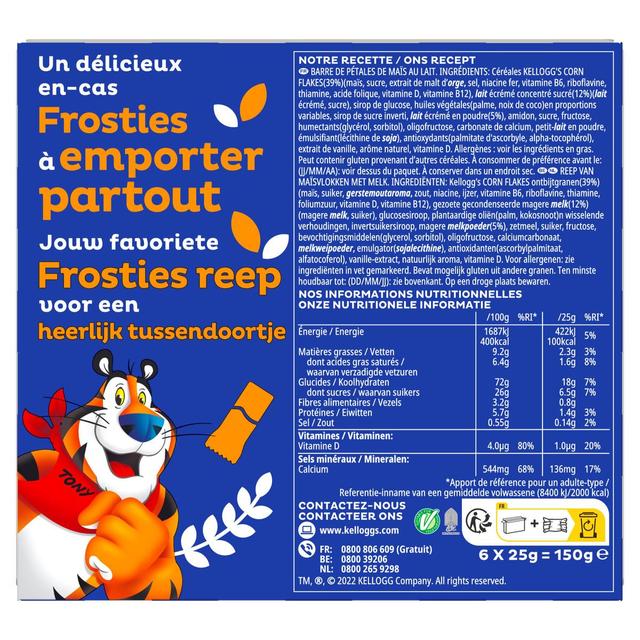 3159470204634 - Frosties - Barres Céréales