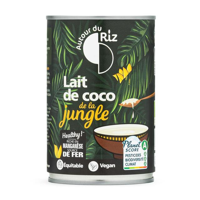 3760275575234 - Autour Du Riz - Lait de coco bio équitable de la jungle