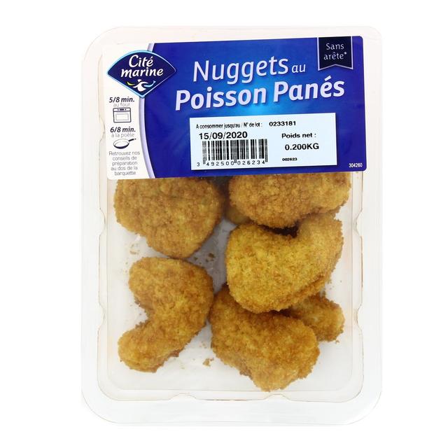 3492500026234 - Cité Marine - Nuggets de Poisson pané