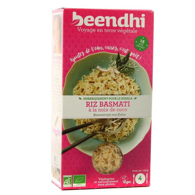 3770004096534 - Beendhi - Riz basmati bio à la noix de coco