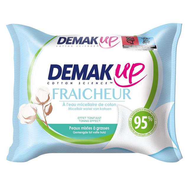 3133200677134 - Demak Up - Lingettes sensation à l'eau démaquillante