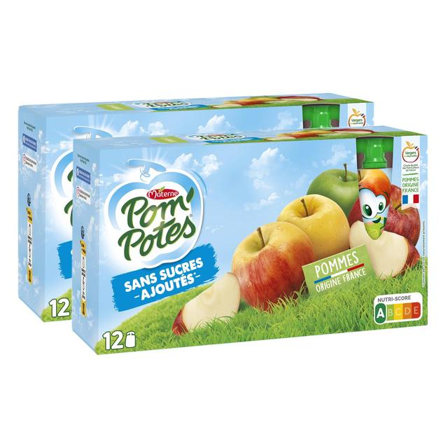 2050000368134 - Pom Potes - Compotes Pomme Nature sans sucre ajoutés