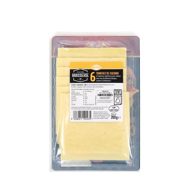 3228021190235 - Président - Cheddar Façon Brasserie