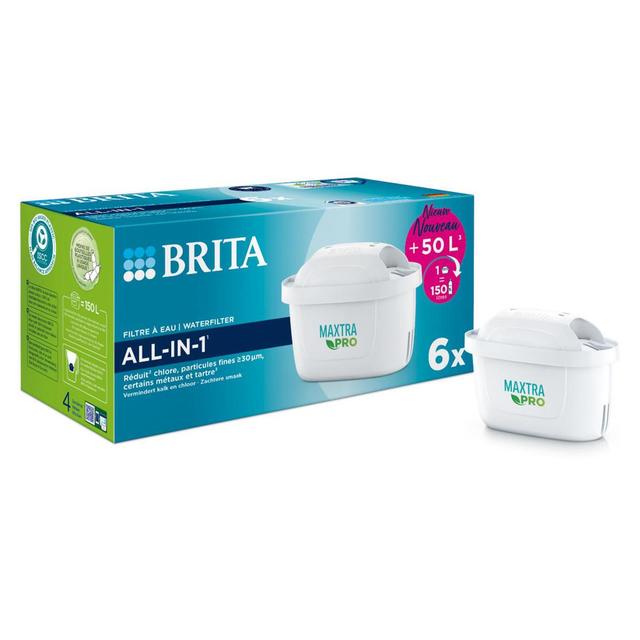 4006387120535 - BRITA - 6 Cartouches Filtrantes Maxtra Pro All-in 1