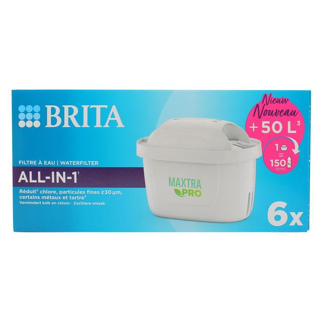 4006387120535 - BRITA - 6 Cartouches Filtrantes Maxtra Pro All-in 1