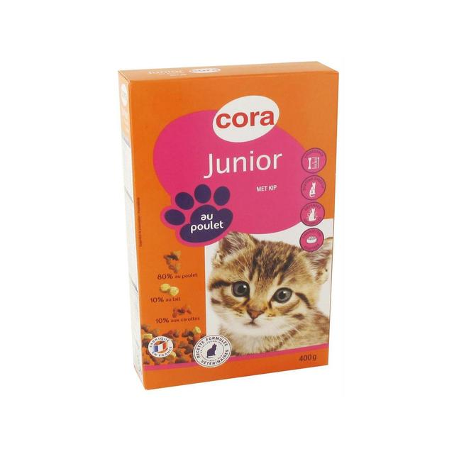 3257980461735 - Cora - Croquettes Poulet, Lait et Carottes pour chaton