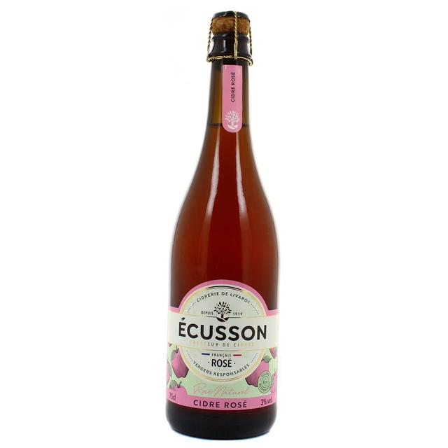 3182280091835 - Ecusson - Cidre Rosé Naturel 3°