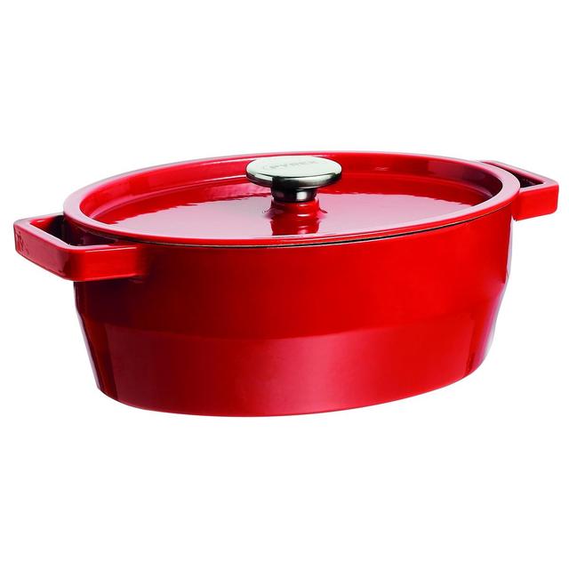 3426470022835 - Pyrex - Cocotte en fonte ovale spécial mijotage
