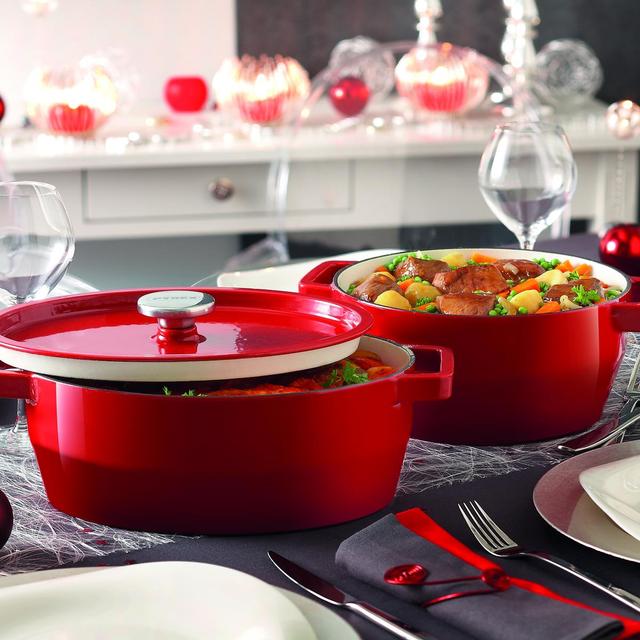 3426470022835 - Pyrex - Cocotte en fonte ovale spécial mijotage