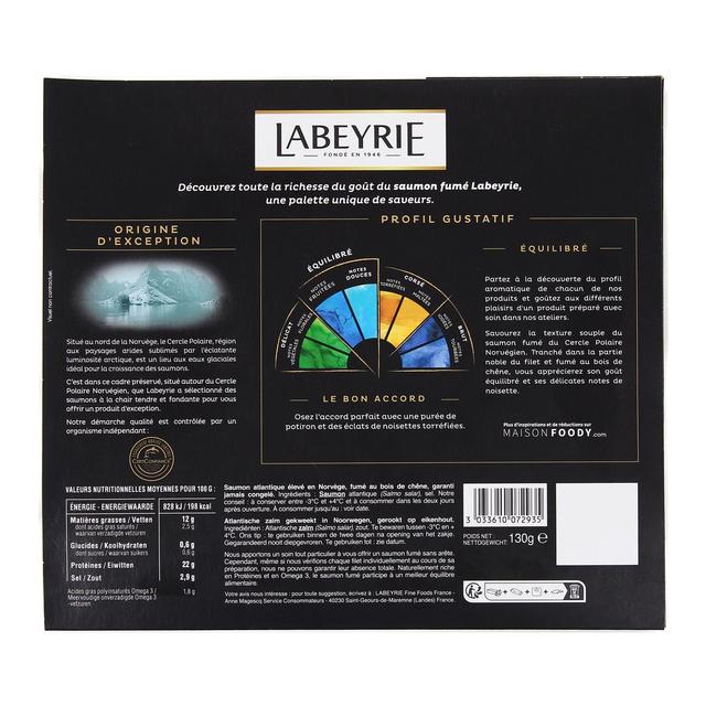 3033610072935 - Labeyrie - Saumon Fumé du Cercle Polaire Norvégien