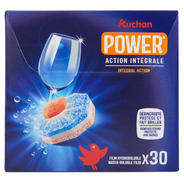 3596710513635 - Auchan - Power tablettes lave vaisselle action intégrale