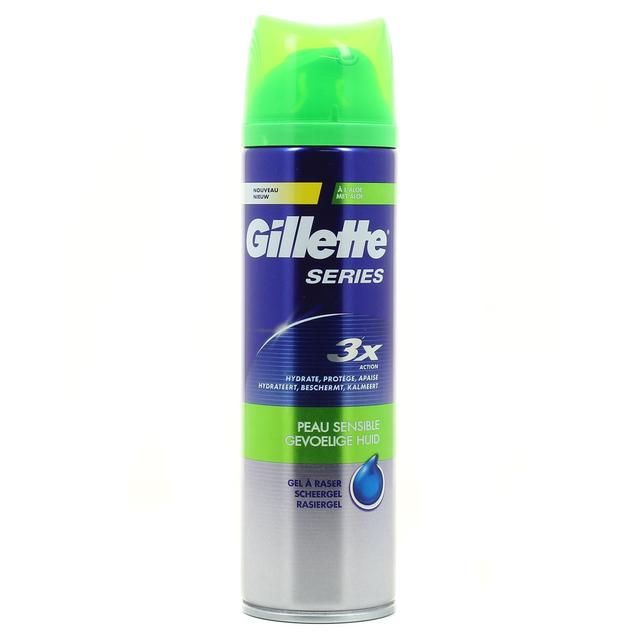 7702018404735 - Gillette - Gel à raser à l'aloé vera pour peaux sensibles