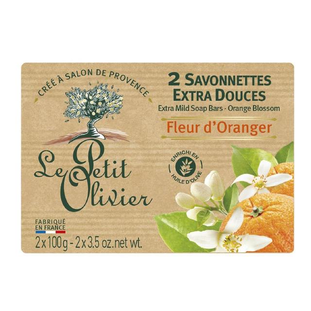 3549620005035 - Le petit Olivier - Savonnettes Extra Douces Fleur d'Oranger