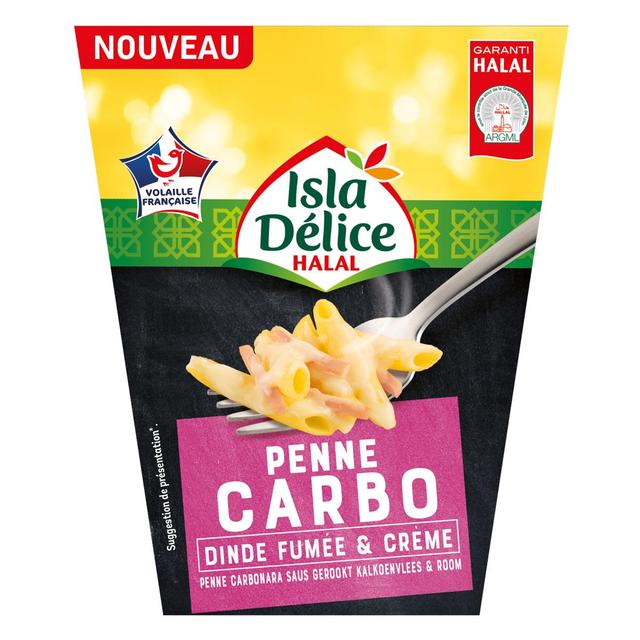 3512690005335 - Isla Délice - Box Penne Carbo, Dinde Fumée et Crème - HALAL