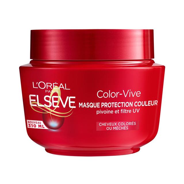 3600523925735 - Elsève - Masque Cheveux Protection Couleur Pivoine et Filtre UV