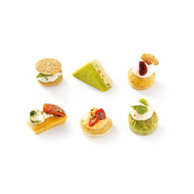 3700478515835 - Traiteur de Paris - 54 canapés végétariens- 6 recettes tendances et panachées