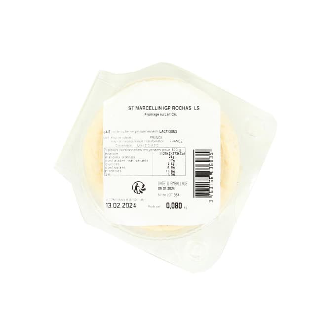 3760166036035 - Les Petites Laiteries - Saint Marcellin au Lait Cru