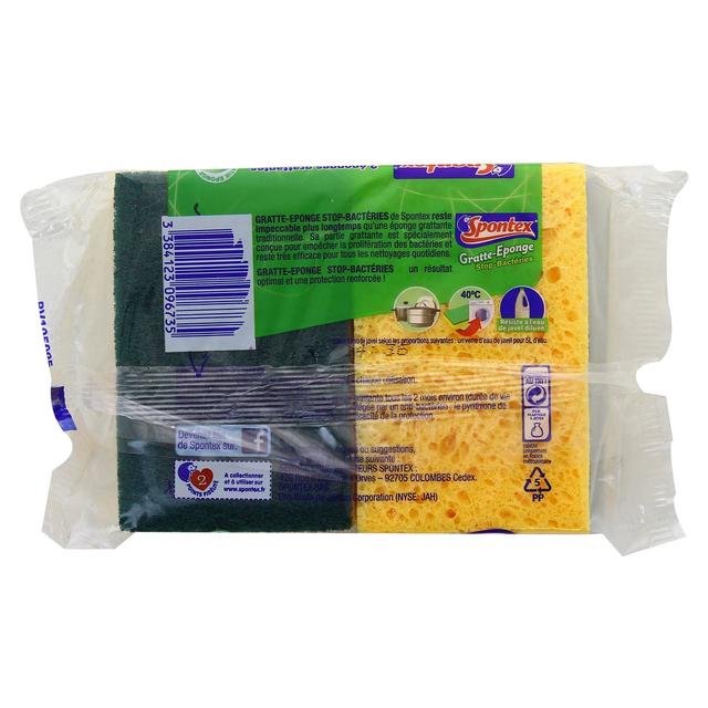 3384123096735 - Spontex - Éponges efficacité antibactérienne