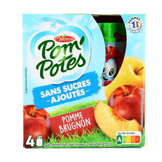 3021761206835 - Pom Potes - Pomme Brugnon sans sucres ajoutés