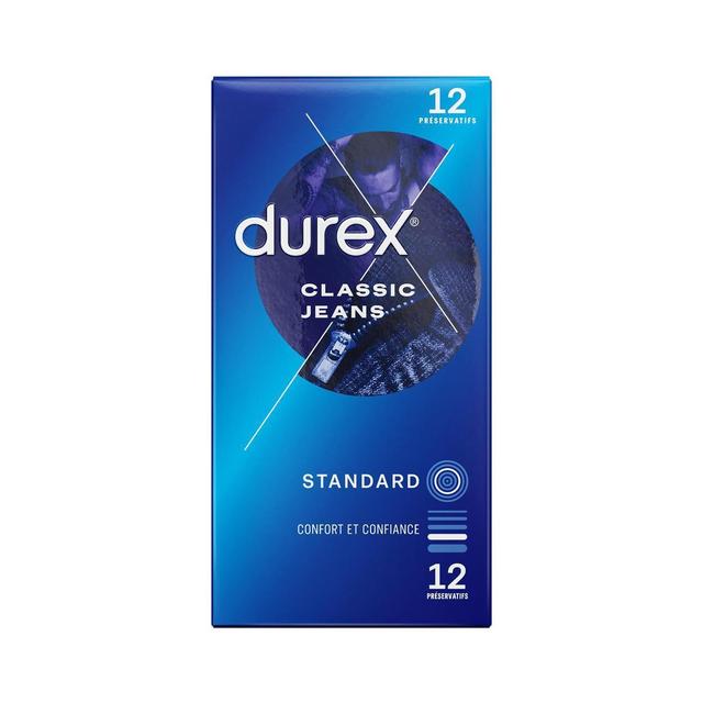 3059948007135 - Durex - Préservatifs Standard Classic Jeans
