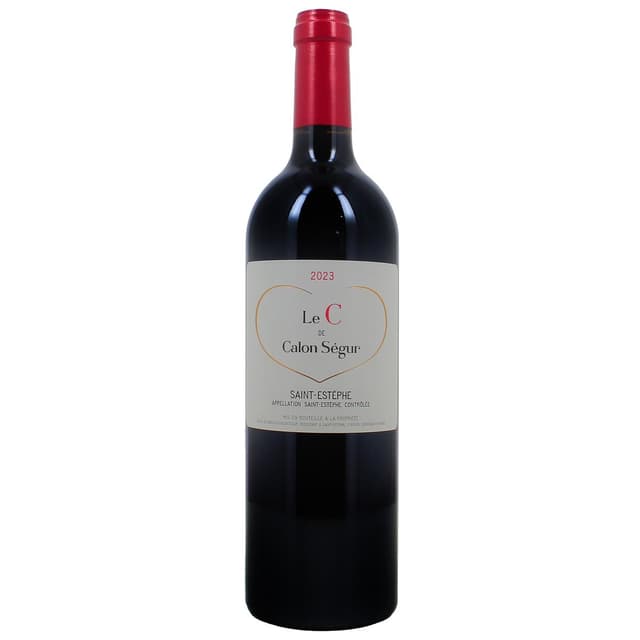 3701034107235 - Saint-Estephe AOC - C de Calon Ségur