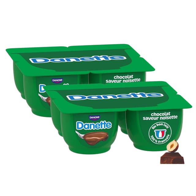 3033491279782 - Danette - Crème dessert chocolat noisette