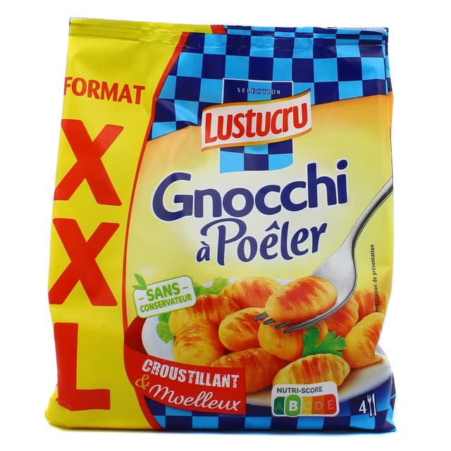 3240931548135 - Lustucru - Gnocchi à Pôeler - XXL