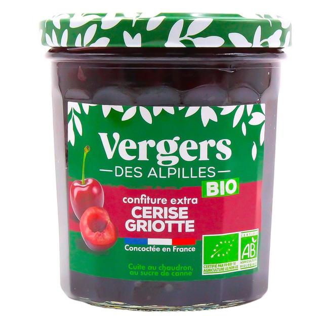3452200009135 - Vergers des Alpilles - Confiture Extra Cerises Griottes Bio