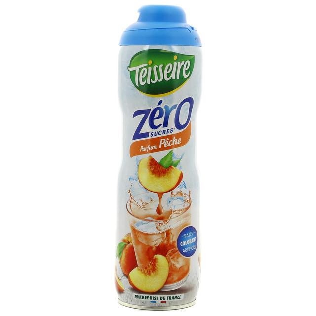 3092718638016 - Teisseire Zero Sucre - Sirop de pêche sans sucres