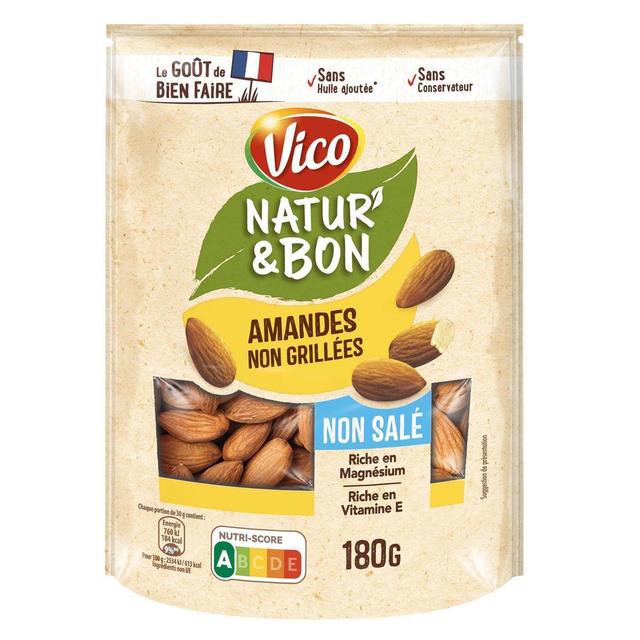 3336972211036 - Vico - Amandes non grillées non salées
